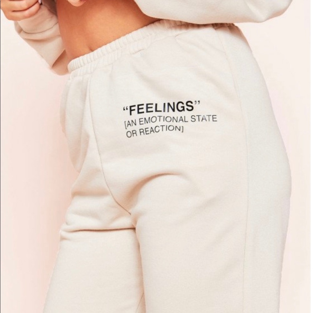 Missy Empire Nude Joggers